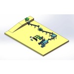 岩金鉱重力分離プロセス