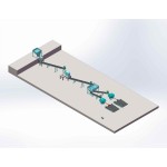 金鉱石のエッジランナーミルを用いた選鉱プロセス